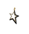Shadow Hollow Star Pendant - 14K